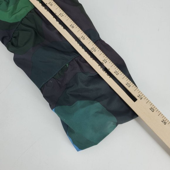 Skunkfunk Multicolor Camouflage Full Zip Mock Neck Puffer Jacket - Picture 14 of 16